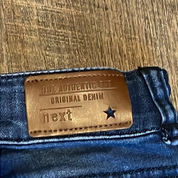 next Girl’s Denim Jeweled Jeans Size 3 - Picture 4 of 7